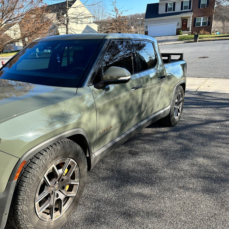 Load image into Gallery viewer, Rivian  (2022+), Low Profile Bed Rack
