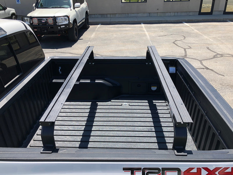 Load image into Gallery viewer, Toyota Tacoma K9 Bed Rail Load Bar Kit
