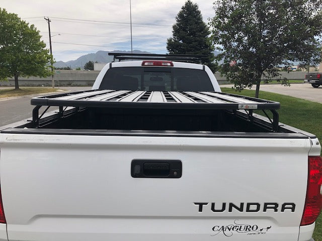 Load image into Gallery viewer, Toyota Tundra K9 Bed Rail Rack Kit
