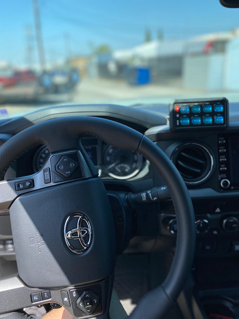 Load image into Gallery viewer, 8-Gang Switch Panel With RGB And Remote Control Bluetooth App
