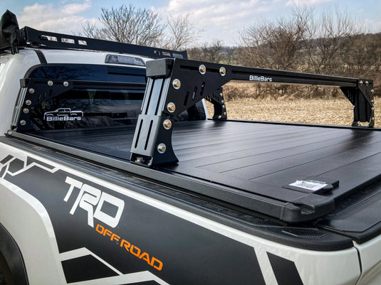 BillieBars Silverado/Sierra 1500, 2500, 3500 - Bed Rack For Retractable Covers with T-slots