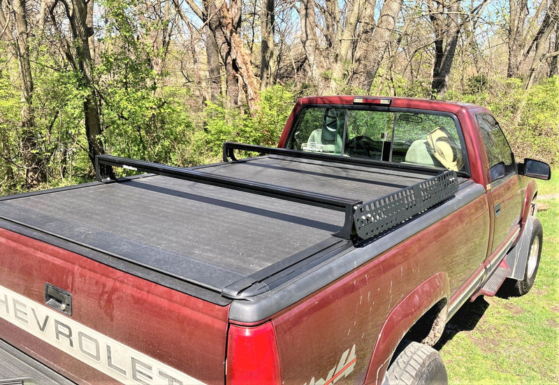 Load image into Gallery viewer, BillieBars Silverado/Sierra 1500, 2500, 3500 - Bed Rack For Retractable Covers with T-slots
