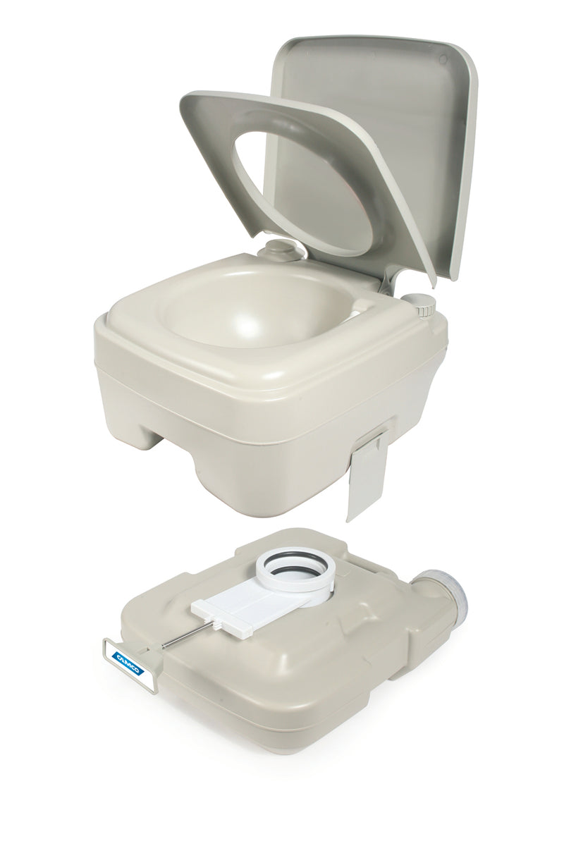 Load image into Gallery viewer, Camco Outdoors Portable Travel Toilet - 2.6 Gallon
