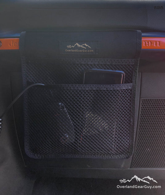 Jeep Grab Handle Mesh Flat Pocket
