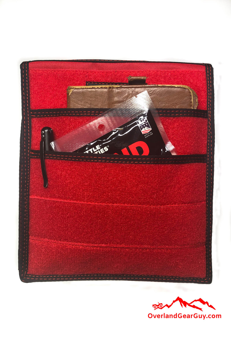 Load image into Gallery viewer, Jeep Grab Handle Velcro Flat Pocket
