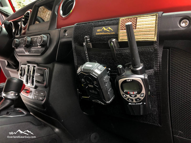 Load image into Gallery viewer, Jeep Grab Handle Velcro Flat Pocket
