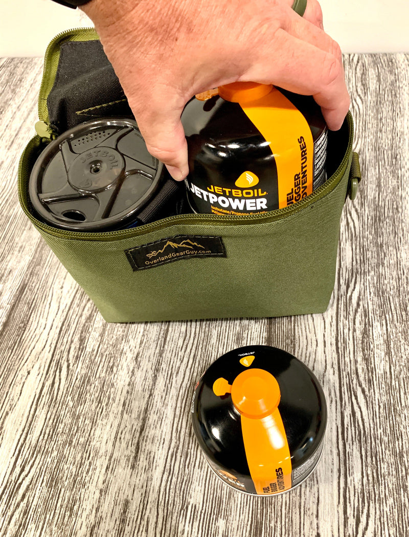 Load image into Gallery viewer, MOLLE  JetBoil Pouch  Dual Propane Bottle Pouch

