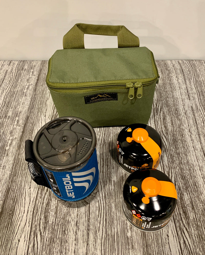 Load image into Gallery viewer, MOLLE  JetBoil Pouch  Dual Propane Bottle Pouch
