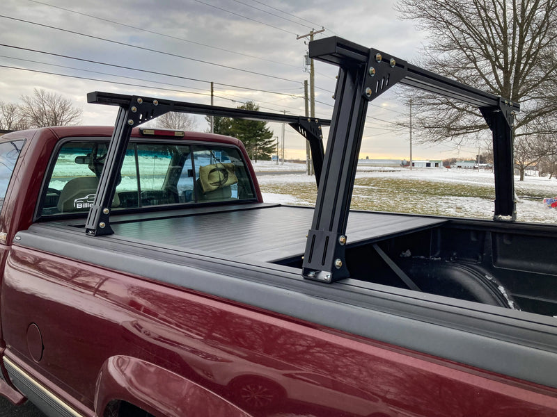 Load image into Gallery viewer, BillieBars Silverado/Sierra 1500, 2500, 3500 - Bed Rack For Retractable Covers with T-slots
