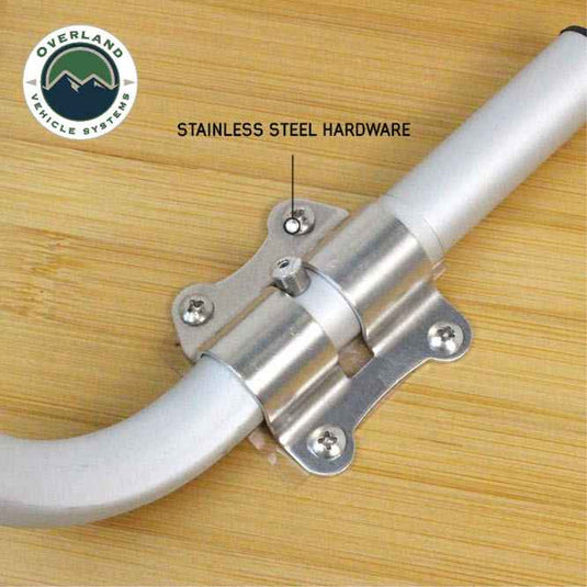 OVS Kick It Bi-Fold Camp Table - Wood Base & Storage Bag