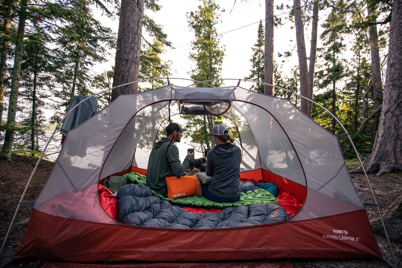 Load image into Gallery viewer, Klymit Cross Canyon 3 Tent - Cozy Group Camping Experience
