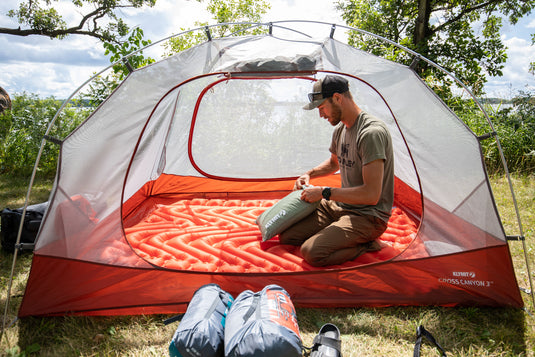 Klymit Cross Canyon 3 Tent - Premium Poles for Durability
