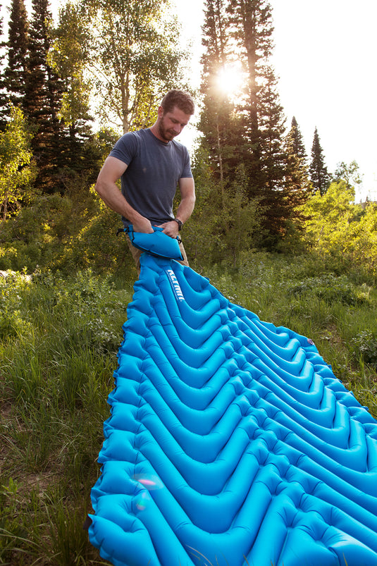 Klymit Double V Sleeping Pad - Comfort for Two
