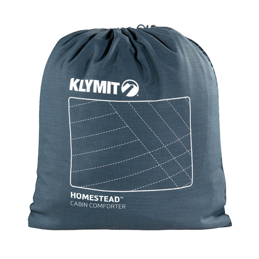 Klymit_HomesteadCabinComforterBlanket_REG_13HCBL01C_StuffBag