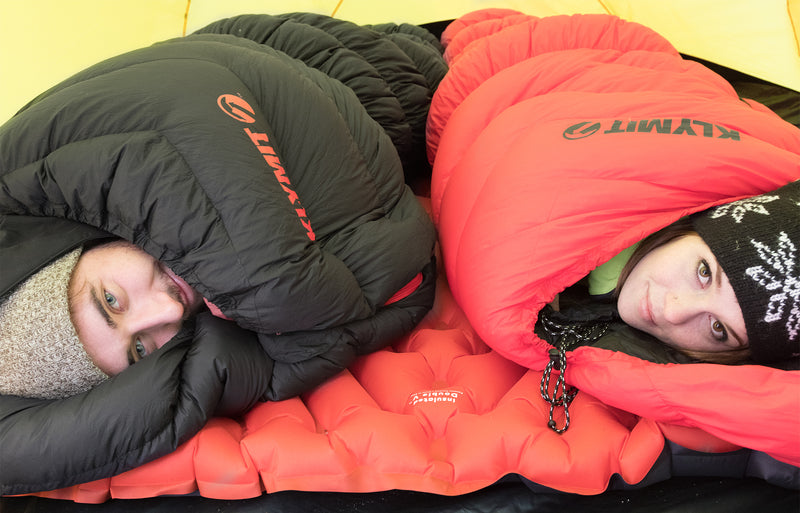 Load image into Gallery viewer, Klymit Insulated Double V Sleeping Pad - Warm Rest for Two
