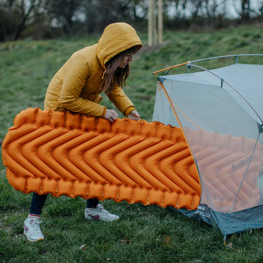 Klymit Insulated Static V Lite Sleeping Pad - Cozy Camping Essential