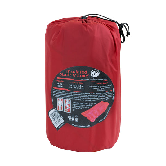 Klymit Insulated Static V Luxe Sleeping Pad - Bag