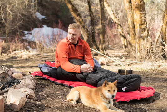 Klymit Insulated Static V Luxe Sleeping Pad - Warmth and Comfort Combined