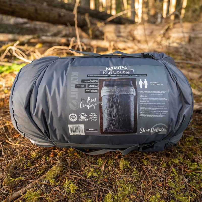 Load image into Gallery viewer, Klymit KSB Double Hybrid Sleeping Bag - Unmatched Versatility
