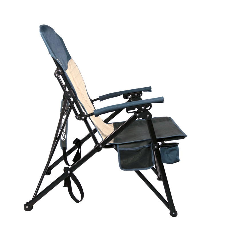 Load image into Gallery viewer, Blue Klymit Switchback Camp Chair: Your Companion to Serenity
