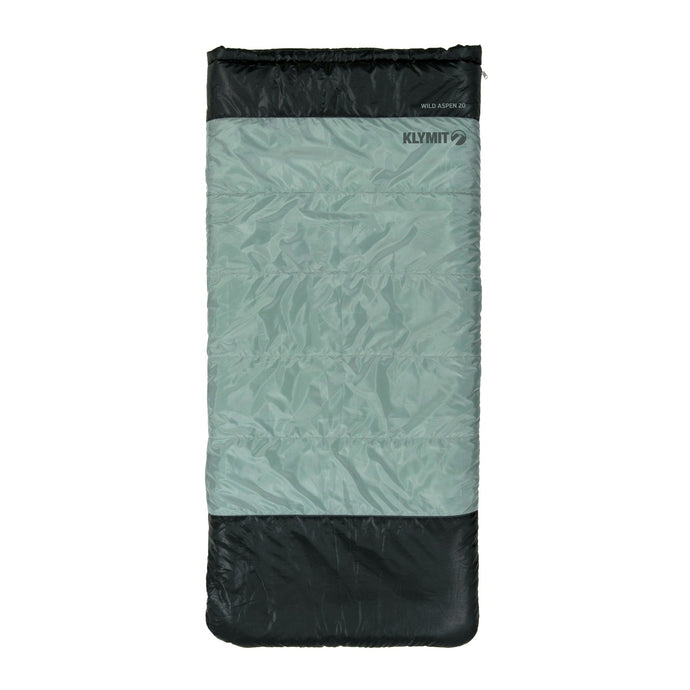 Klymit Wild Aspen 20 Rectangle Sleeping Bag - green