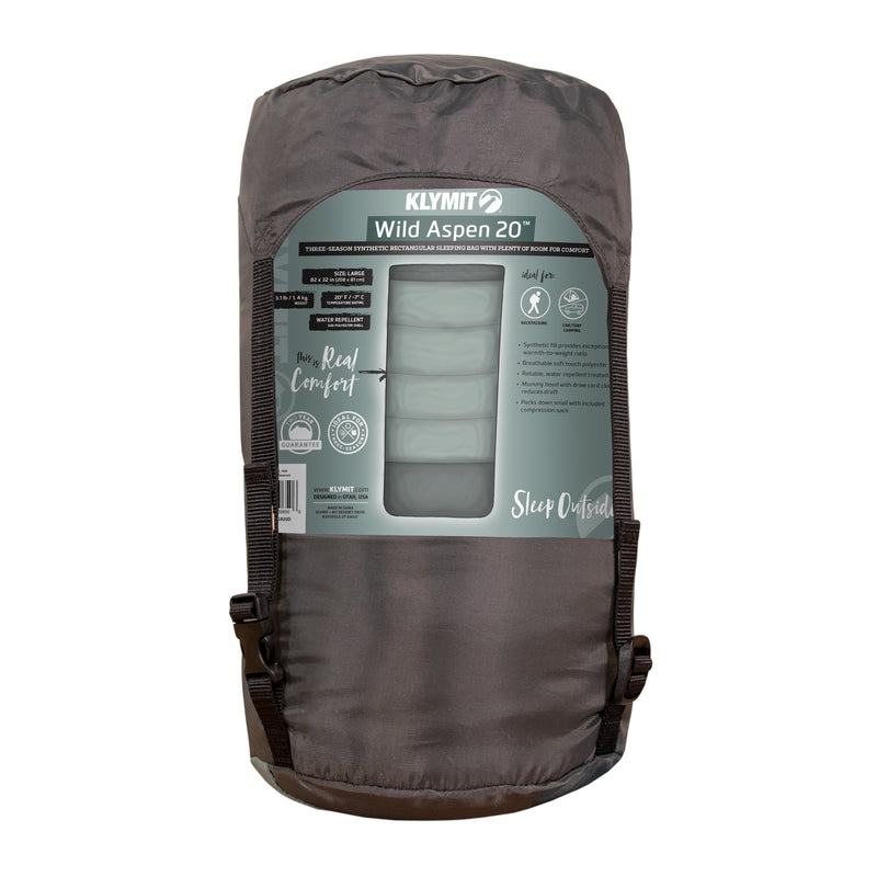 Load image into Gallery viewer, Klymit Wild Aspen 20 Rectangle Sleeping Bag
