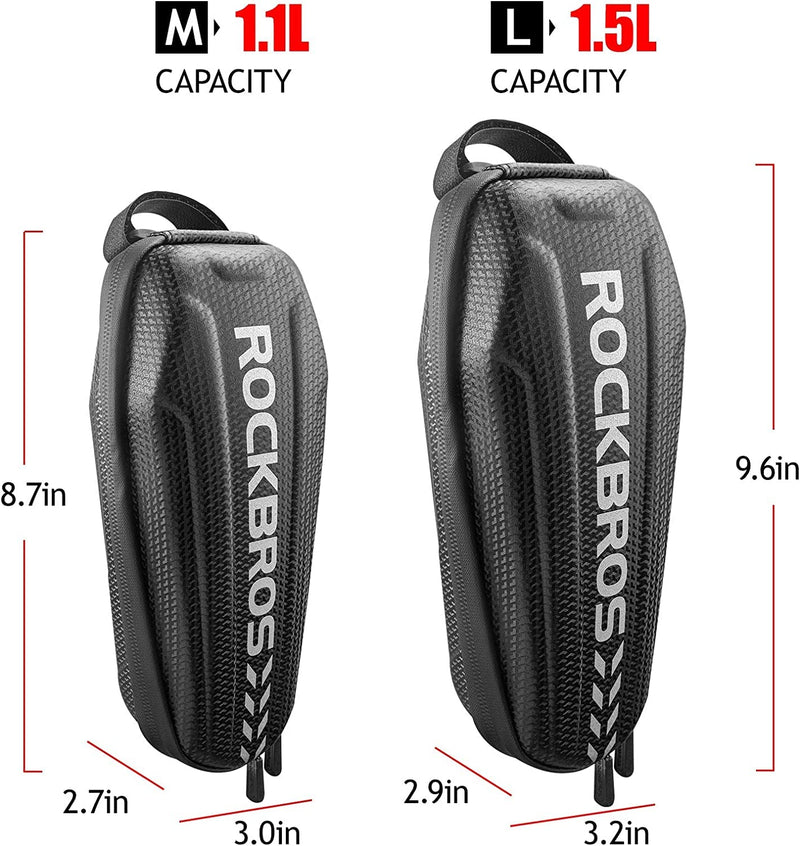 Load image into Gallery viewer, ROCKBROS Top Tube Bike Bag Bike Front Frame Bag EVA Bicycle Bag Below 6.2"/6.5"
