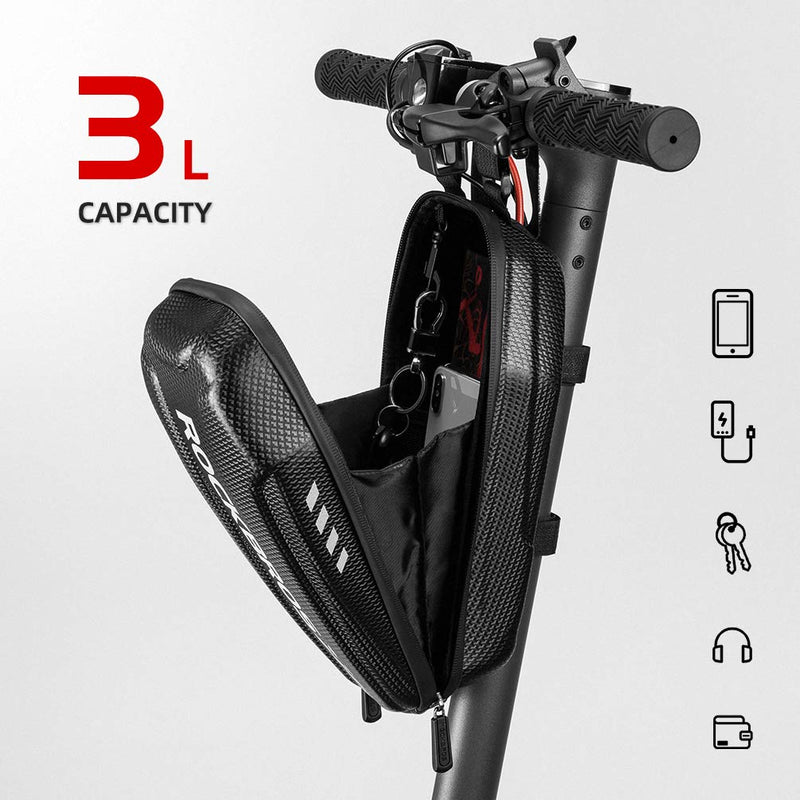 Load image into Gallery viewer, ROCKBROS Scooter Storage Bag Waterproof EVA Hard Shell Handlebar Bag for Scooters Folding Bikes
