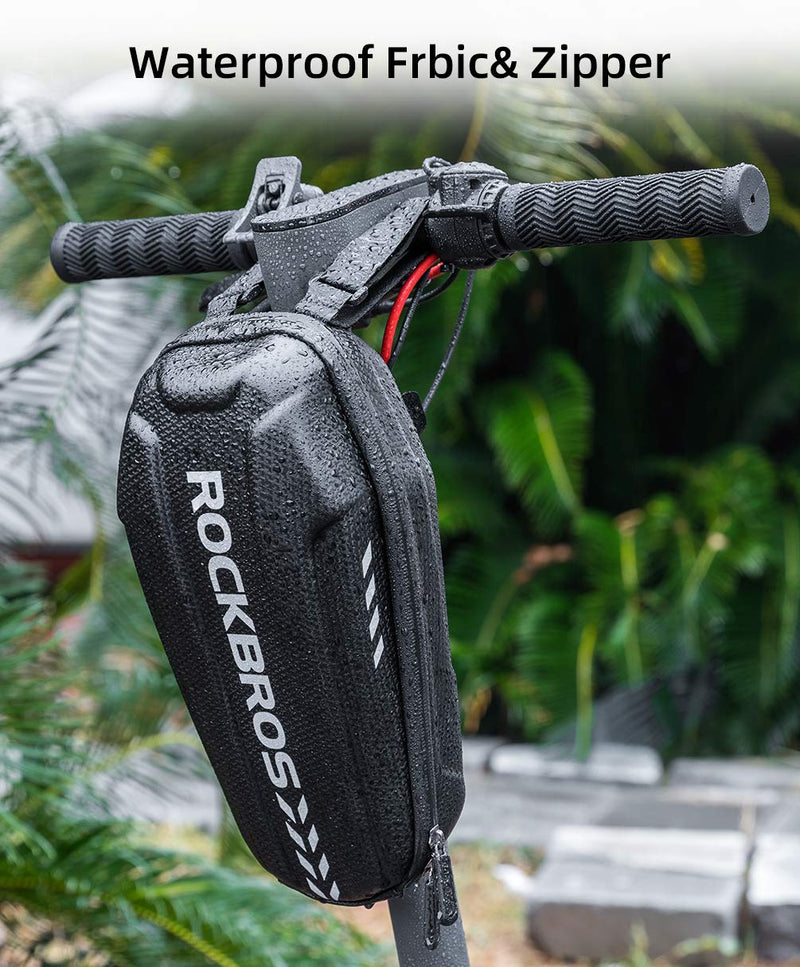 Load image into Gallery viewer, ROCKBROS Scooter Storage Bag Waterproof EVA Hard Shell Handlebar Bag for Scooters Folding Bikes
