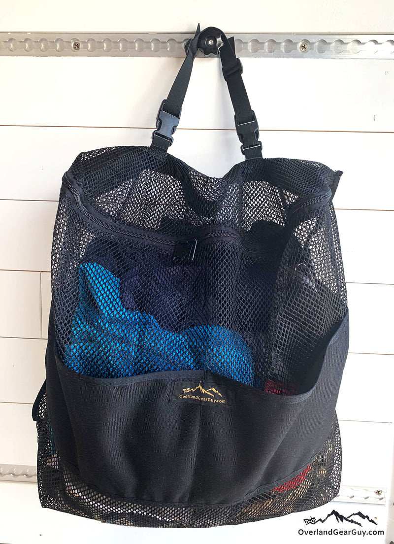 Load image into Gallery viewer, Mesh Overland Laundry Bag
