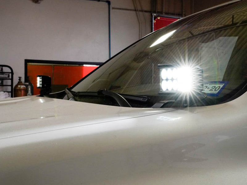 Load image into Gallery viewer, Low Profile LED Ditch Light Brackets Kit For 2010-2022 Lexus GX 460
