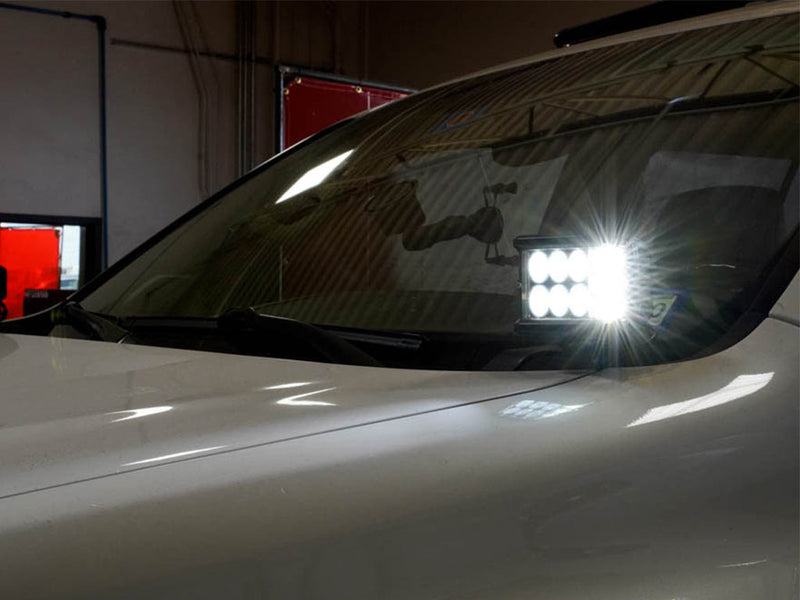 Load image into Gallery viewer, Low Profile LED Ditch Light Brackets Kit For 2010-2022 Lexus GX 460
