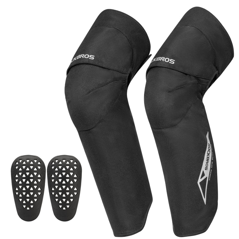 Load image into Gallery viewer, ROCKBROS Motorcycle Knee Pad Winter Leg Warmer with EVA Protector, Windproof for Skiing
