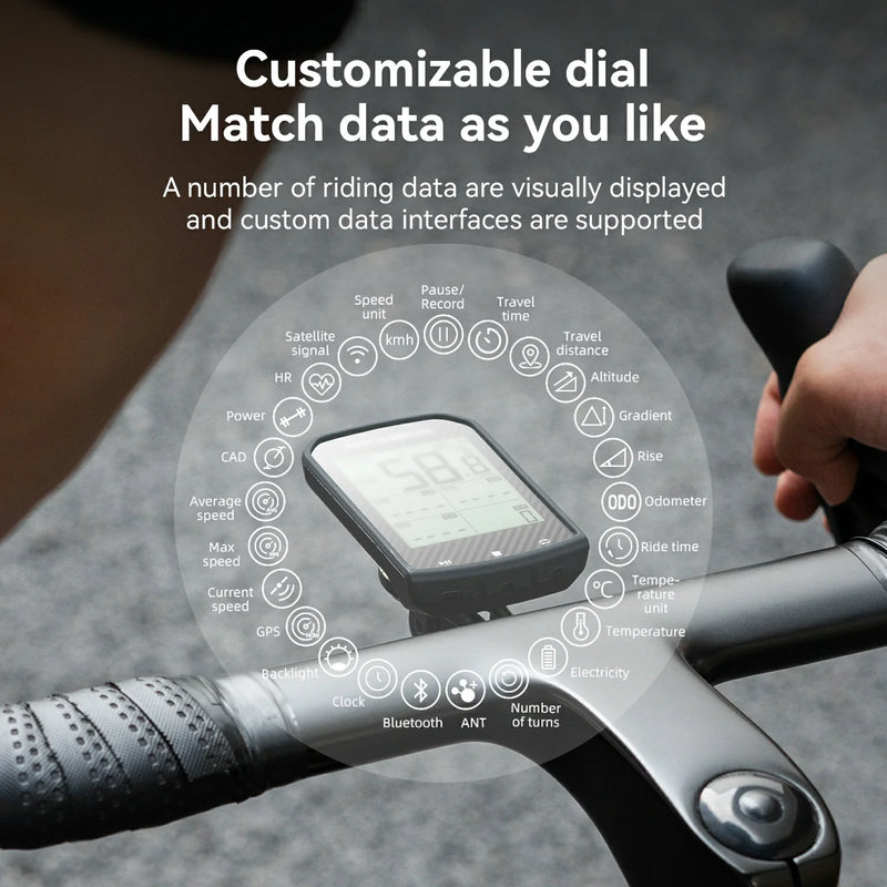Load image into Gallery viewer, M1 Pro Wireless Bike Computer
