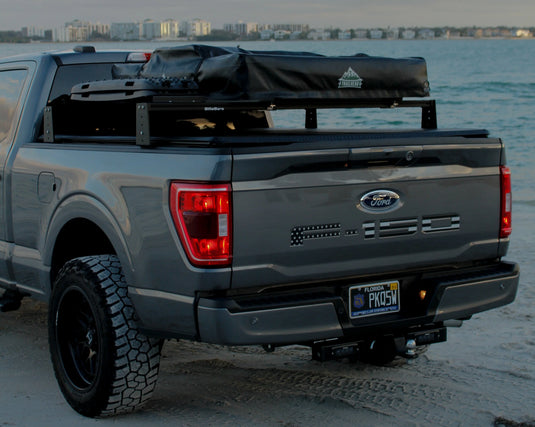 f150 tent rack BillieBars Ford F-150 (2015-2025), Low Profile Bed Rack – Roof Top Overland