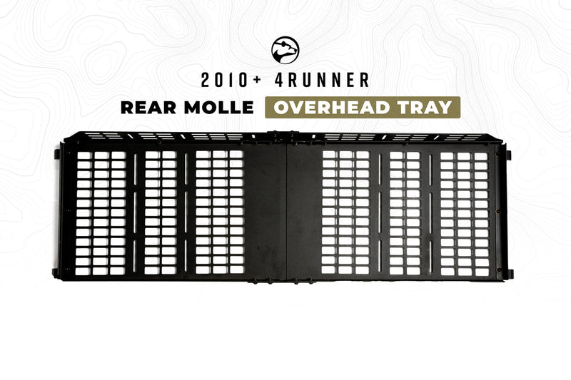 Load image into Gallery viewer, Rear Molle Overhead Tray For 2010-2024 4Runner
