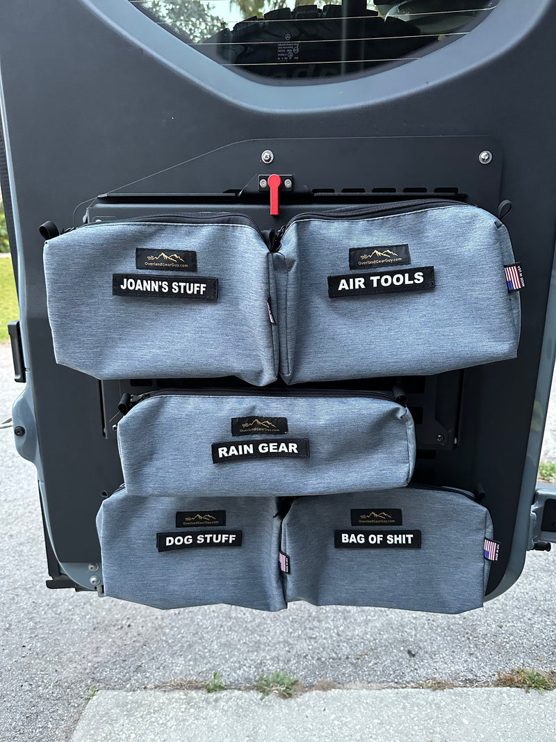Load image into Gallery viewer, MOLLE  Storage Cubby Large Pouch - 15” x 3" x 4"
