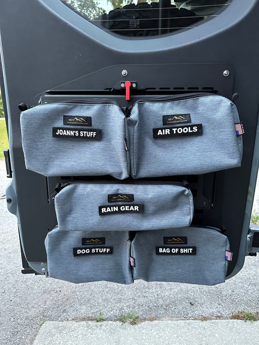 MOLLE  Storage Cubby Large Pouch - 15” x 3" x 4"