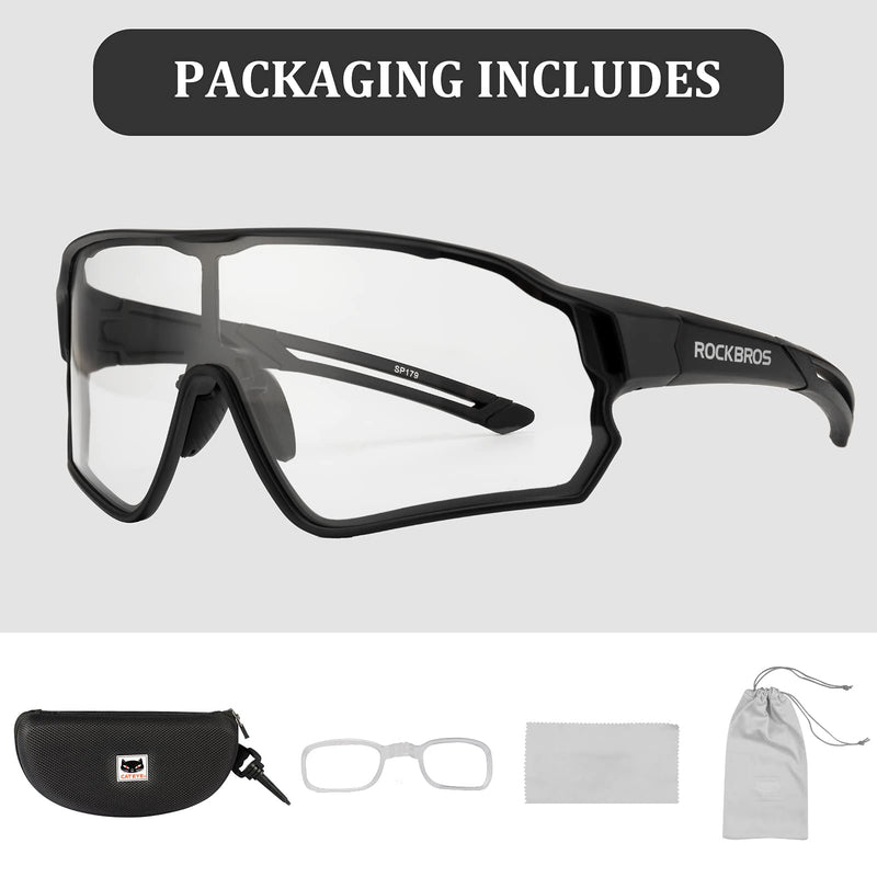 Load image into Gallery viewer, Thickened PC Lens Photochromic Sunglasses (UV400)
