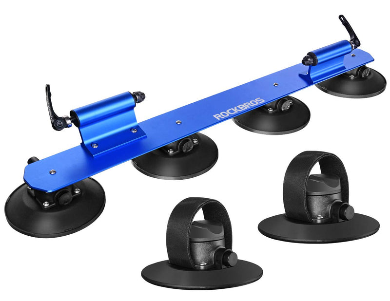Load image into Gallery viewer, ROCKBROS Suction Cup Bike Rack for Car Roof Quick Release Sucker Mount

