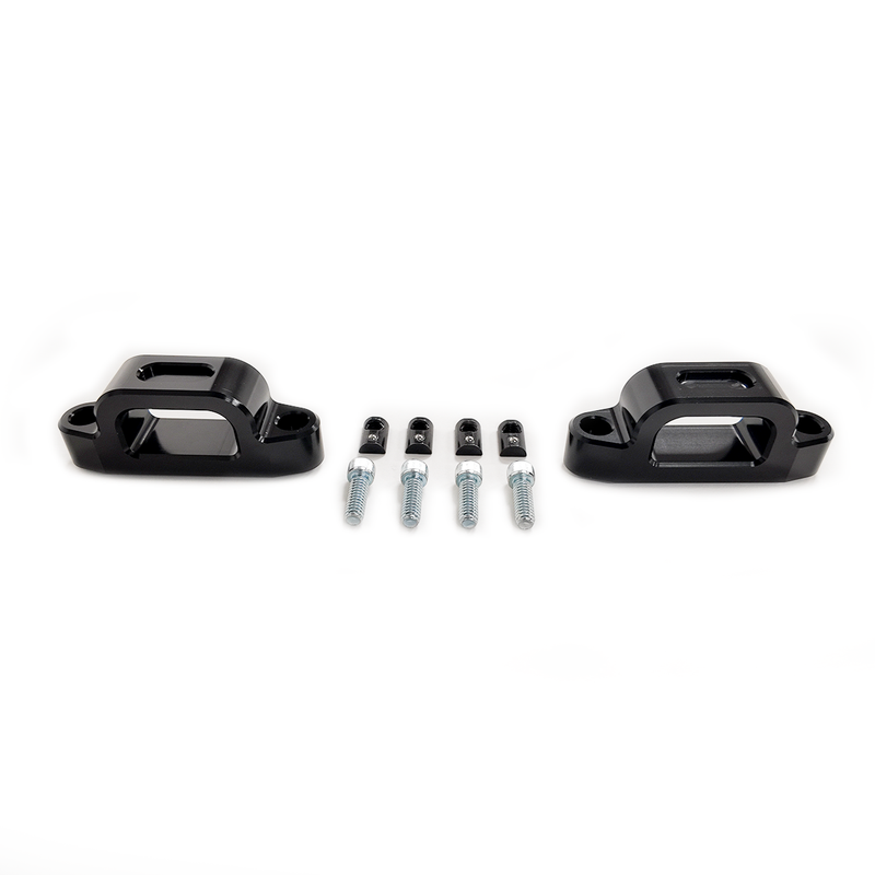Load image into Gallery viewer, Billet Roof Rack Tie Down Kit For Victory 4x4, Prinsu, Cali Raised LED Roof Rack
