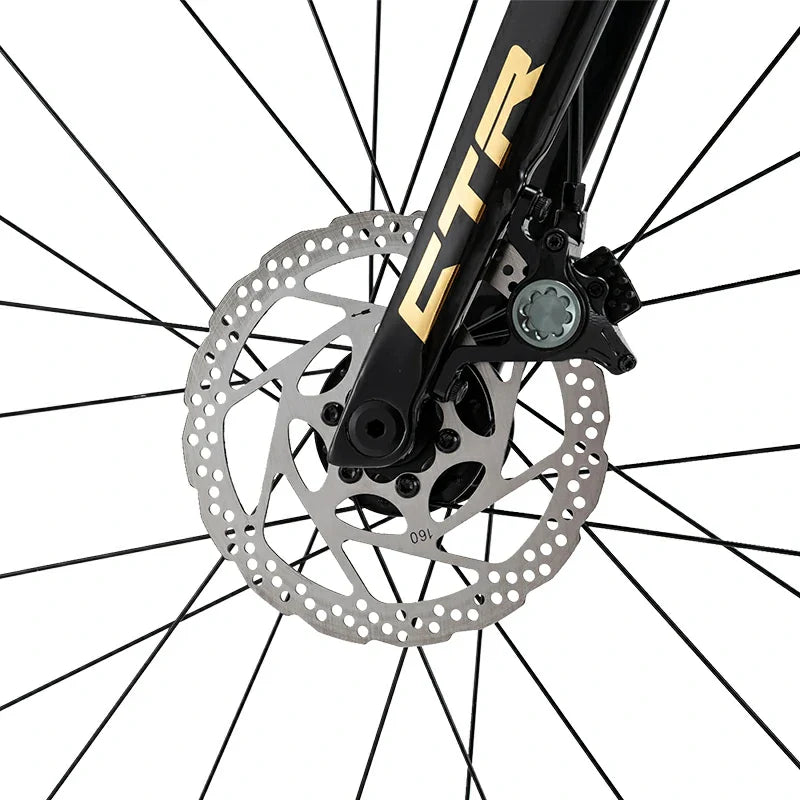 Load image into Gallery viewer, CTR - Carbon Fiber Road Bike-Glossy Black
