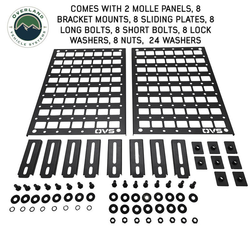 Load image into Gallery viewer, OVS Bulkhead Molle Panels (Pair) for Expedition Truck Cap
