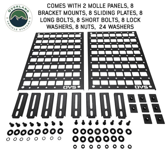 OVS Bulkhead Molle Panels (Pair) for Expedition Truck Cap