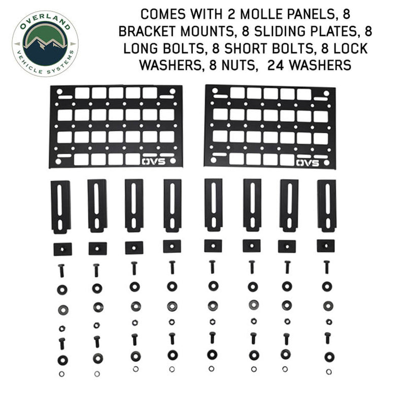 Load image into Gallery viewer, OVS Under Side Door Molle Panels (Pair) for Expedition Truck Cap
