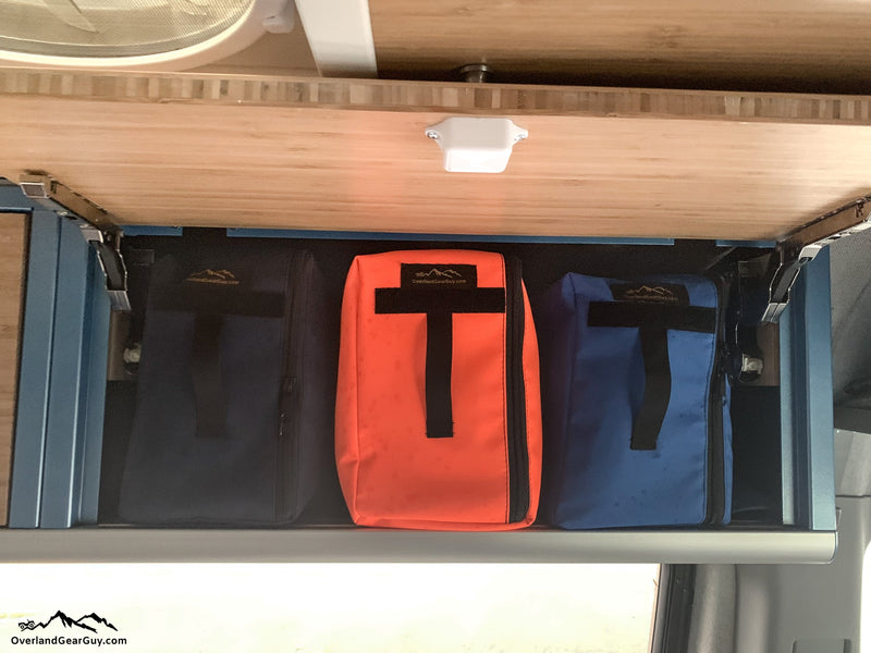 Load image into Gallery viewer, Storyteller Overhead Cabinet Storage Bags
