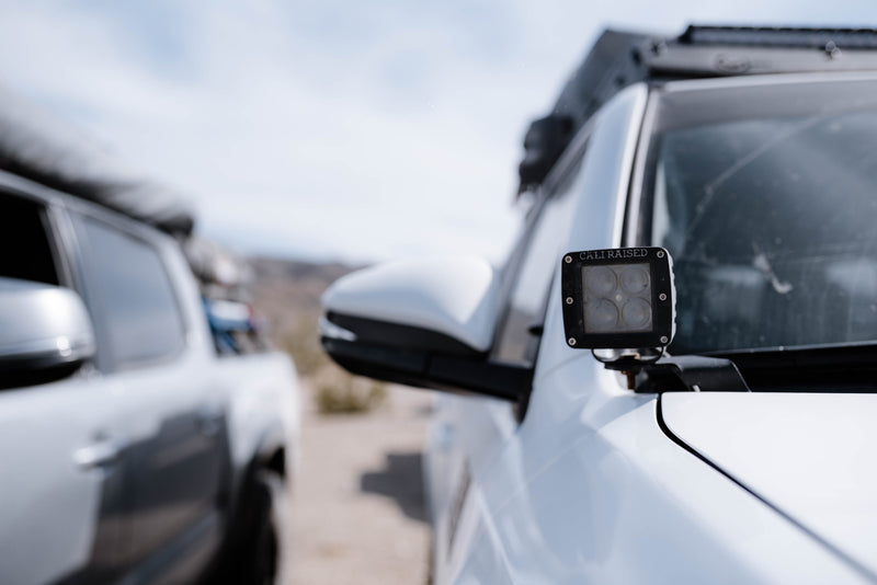 Load image into Gallery viewer, Low Profile LED Ditch Light Brackets Kit For 2010-2024 Toyota 4Runner
