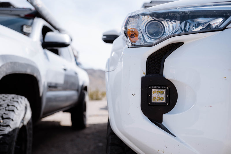 Load image into Gallery viewer, LED Fog Light Pod Replacements Brackets Kit For 2014-2024 Toyota 4Runner
