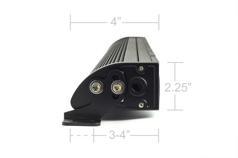 Load image into Gallery viewer, Dual Function Amber/White LED Light Bar Prinsu Mounting Bracket Kit
