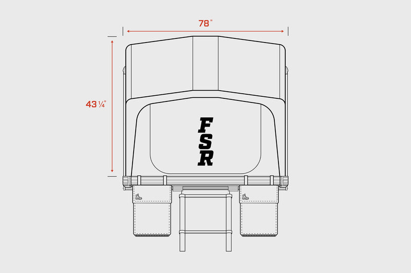 Load image into Gallery viewer, Nova King - Hybrid Foldout Rooftop Tent
